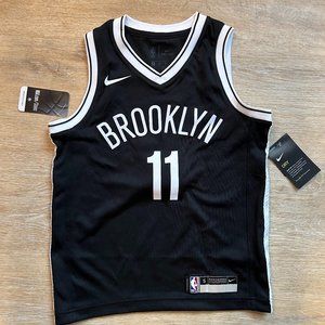 Brooklyn Nets Youth Irving NBA Swingman Jersey S 8 Nike Dri-Fit BNWT